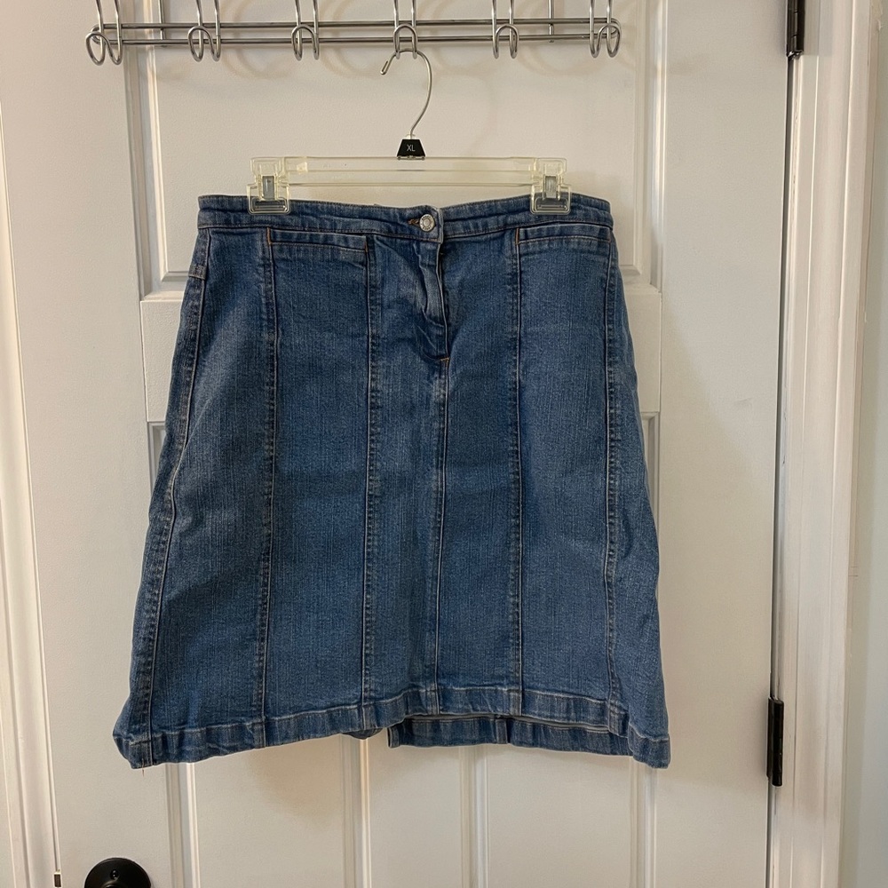 Vintage Jones jean skirt